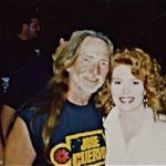 Willie Nelson and Lisa Rhyne