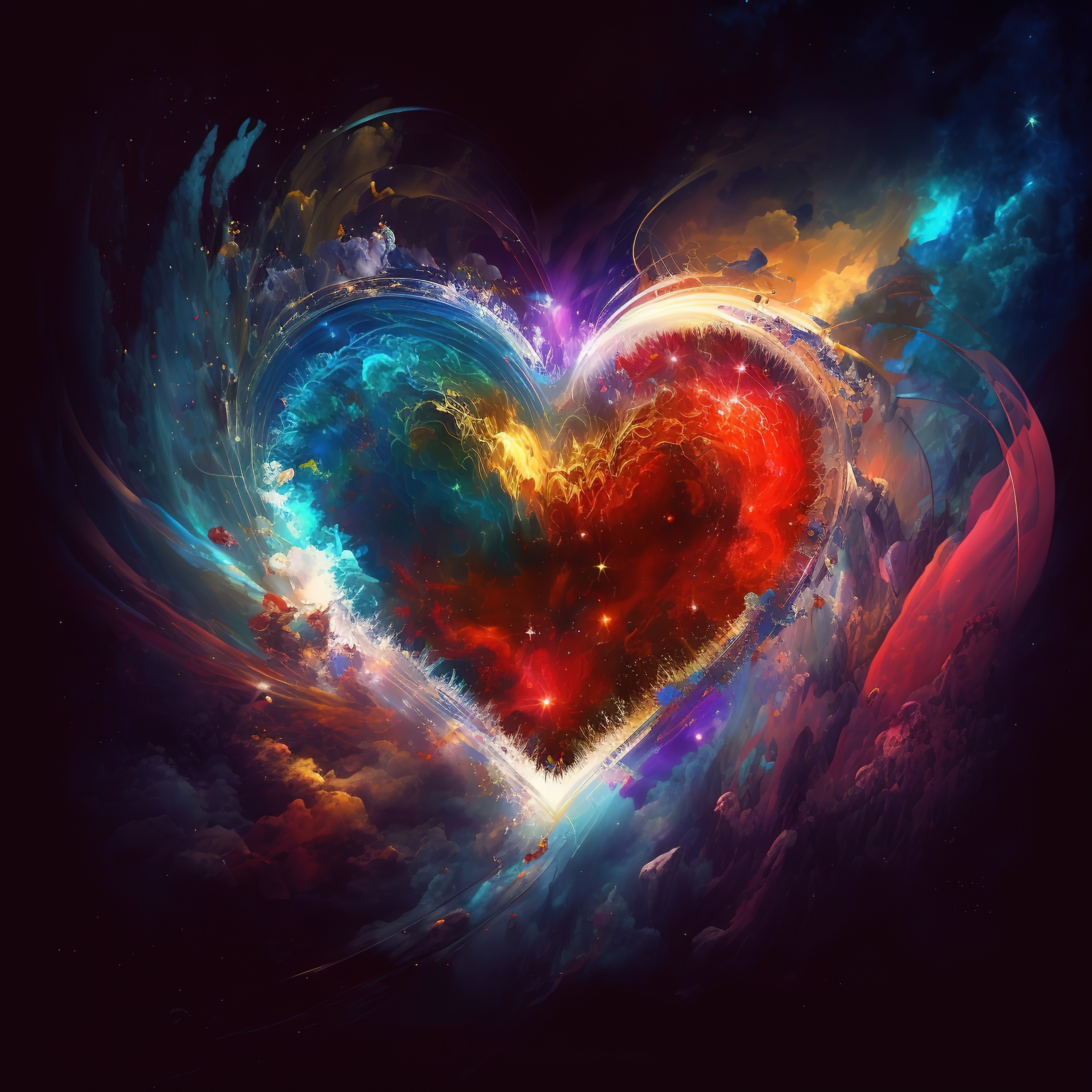 heart-with-red-blue-rainbow colors